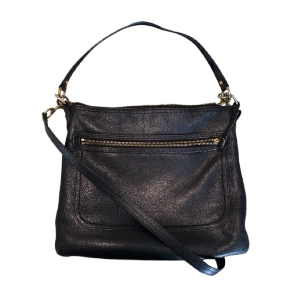 Coach Black Leather Crossbody Bag